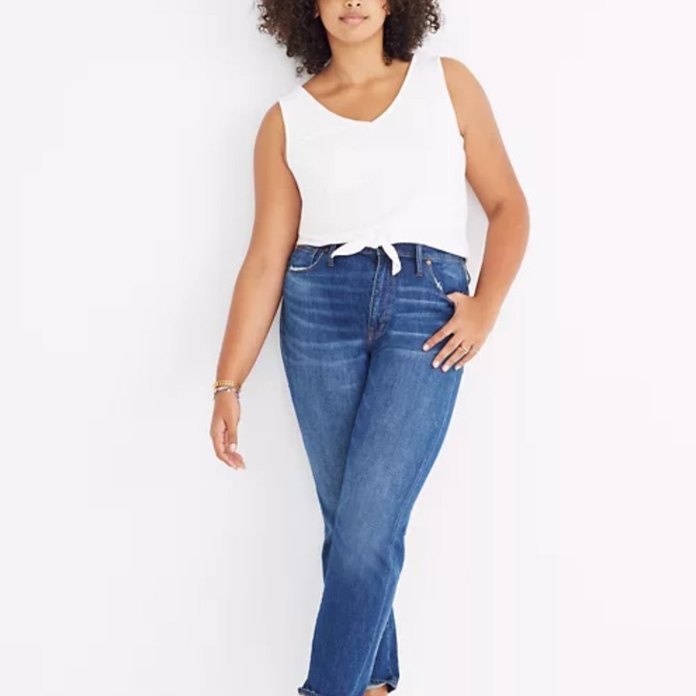 Madewell The High-Rise Slim Boyjean 35